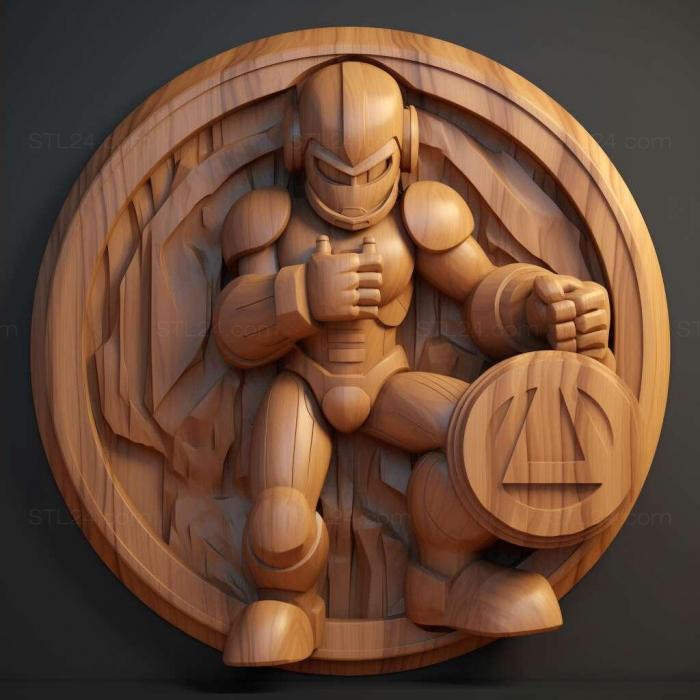 Games (Mega Man 8 4, GAMES_14160) 3D models for cnc